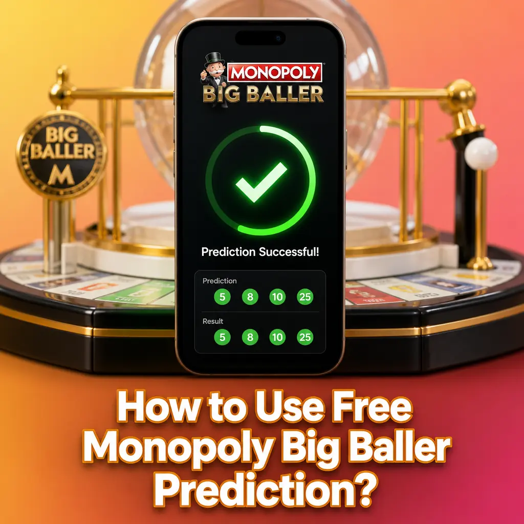 Monopoly Big Baller prediction app dashboard
